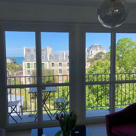 Studio tout confort apercu mer Dinard Extérieur photo